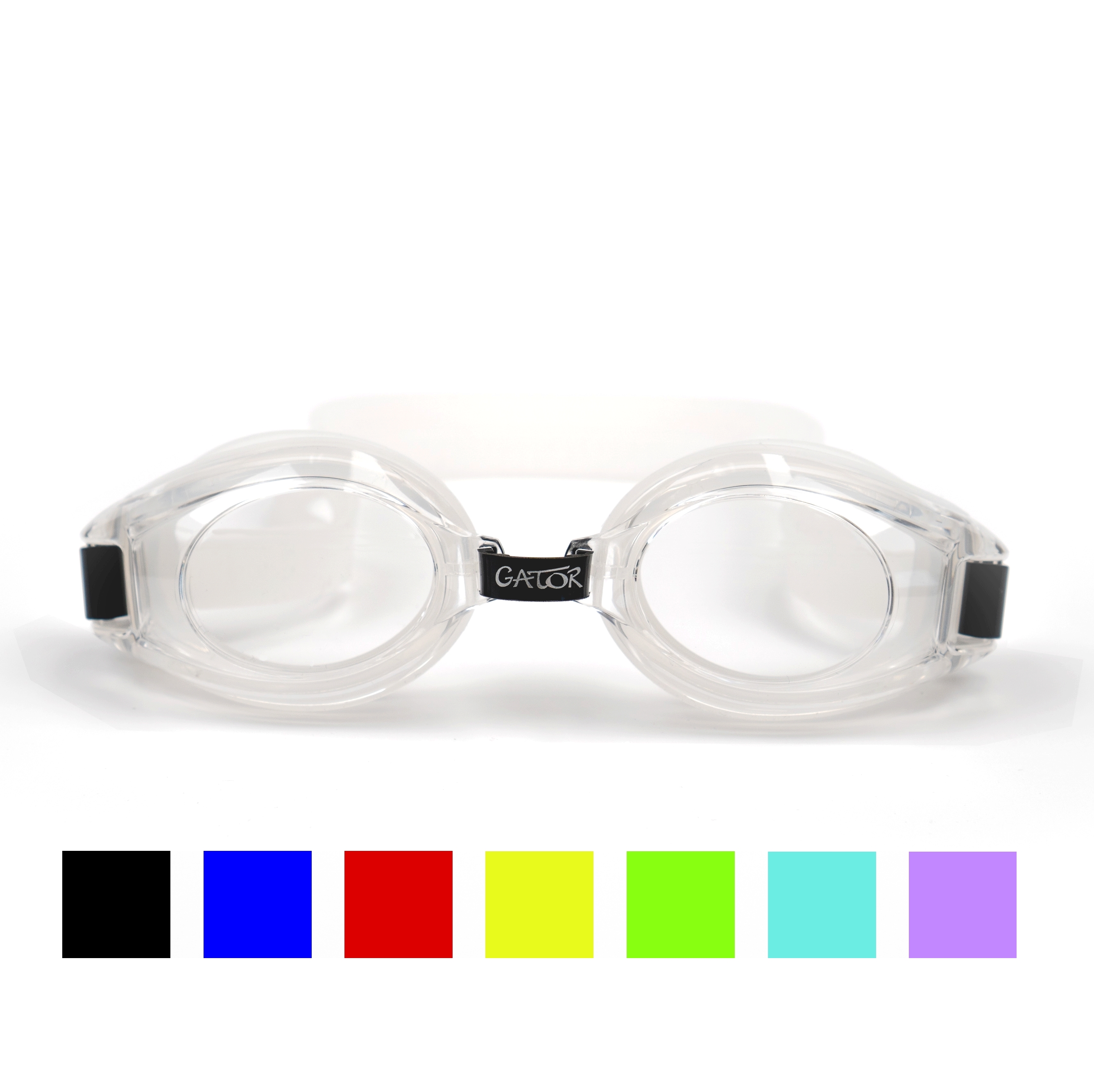 Opt. Schwimmbrille mit Sehstärke f. Erwachsene Transparent SBTE